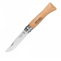 Opinel Inox 6 No Kayın Saplı Paslanmaz Çelik Çakı